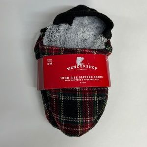 WONDERSHOP HIGH RISE SLIPPER SOCKS
WITH GRIPPERS & HUGGABLE HEEL
1 PAIR   1651